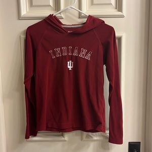 Women’s IU Indiana Columbia light weight hoodie